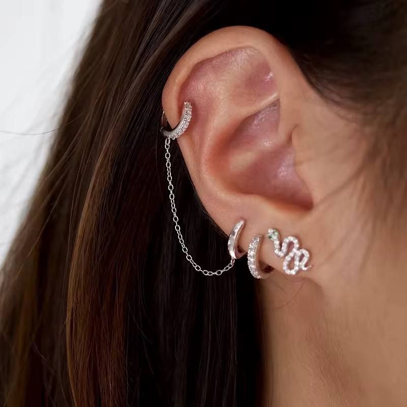 316 Stainless Steel Connect Stud Piercing – Sizes 8 mm & 10 mm S1