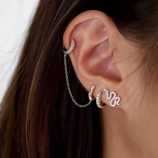 316 Stainless Steel Connect Stud Piercing – Sizes 8 mm & 10 mm S1