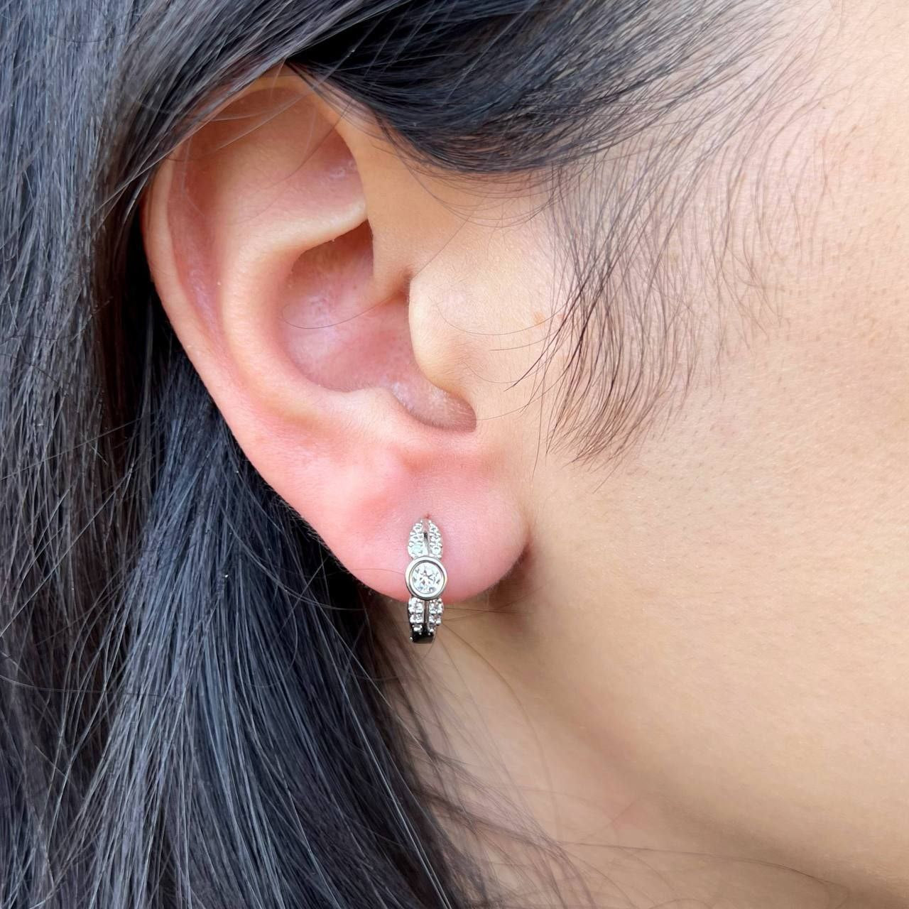 Gold Plated Stud Earrings – Chinese Gold (Pair) S1