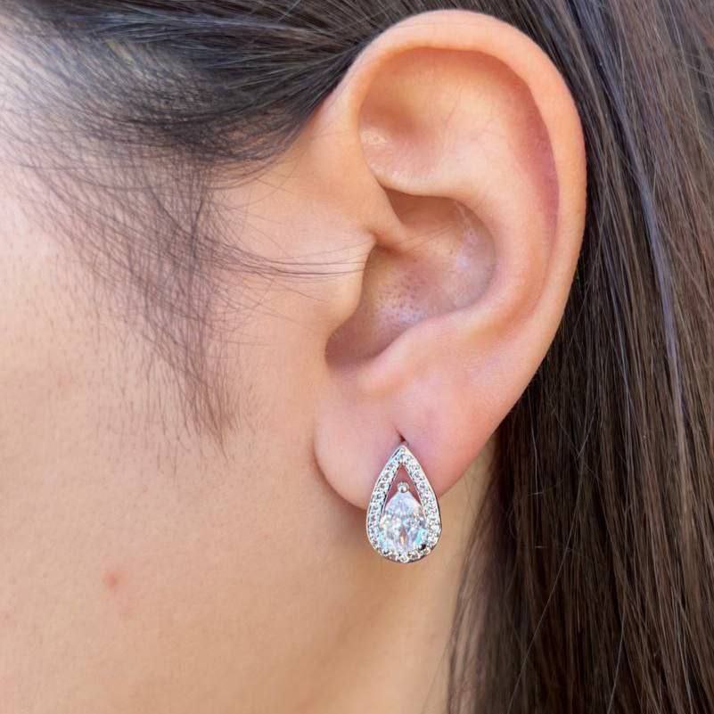 Gold Plated Stud Earrings – Chinese Gold (Pair) S1