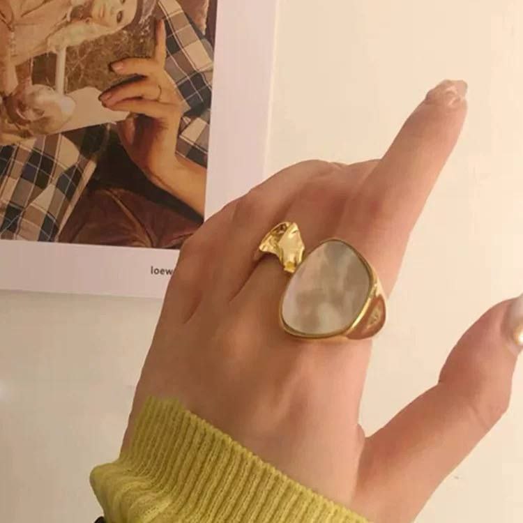 Pure 316 Stainless Steel Ring – Heavy Quality, Real Gold Plated S1