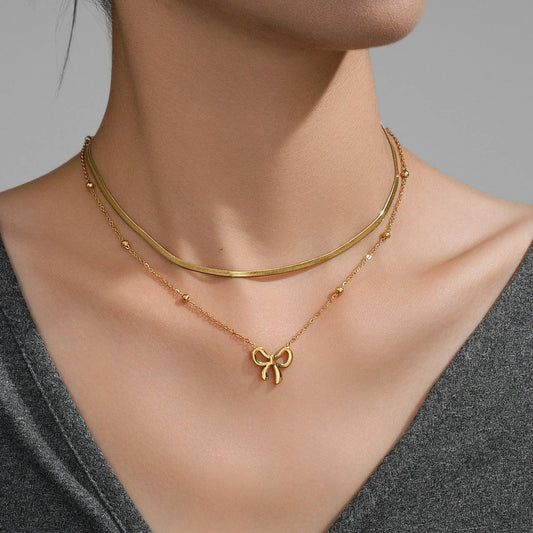 2-Layer Necklace – Pure 316 Stainless Steel S1