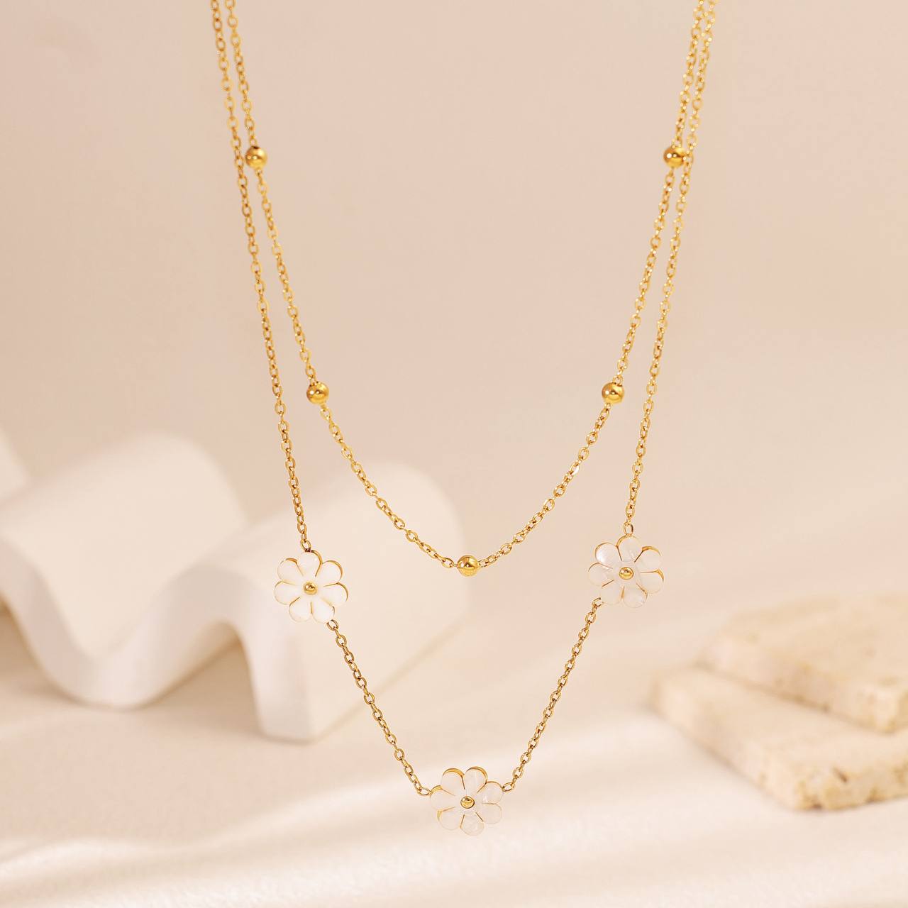 2-Layer Necklace – Pure 316 Stainless Steel S1