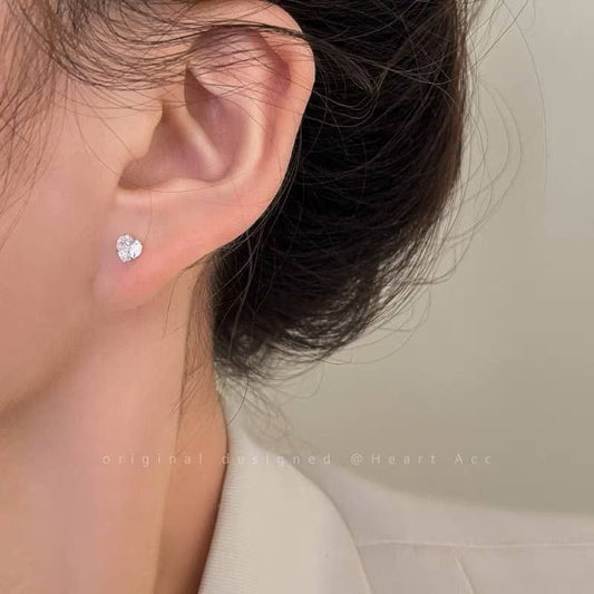 Heart Stone Piercing – Pure 316 Stainless Steel  S1