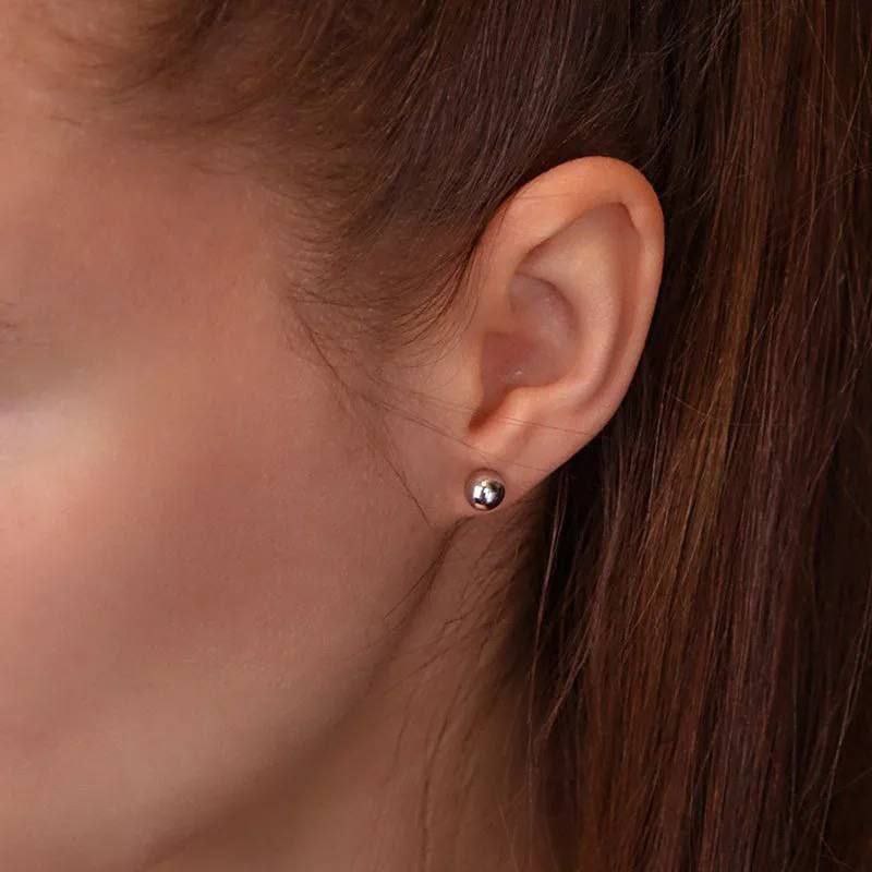 Stud Piercing – Pure 316 Stainless Steel with Zircon Stone S1