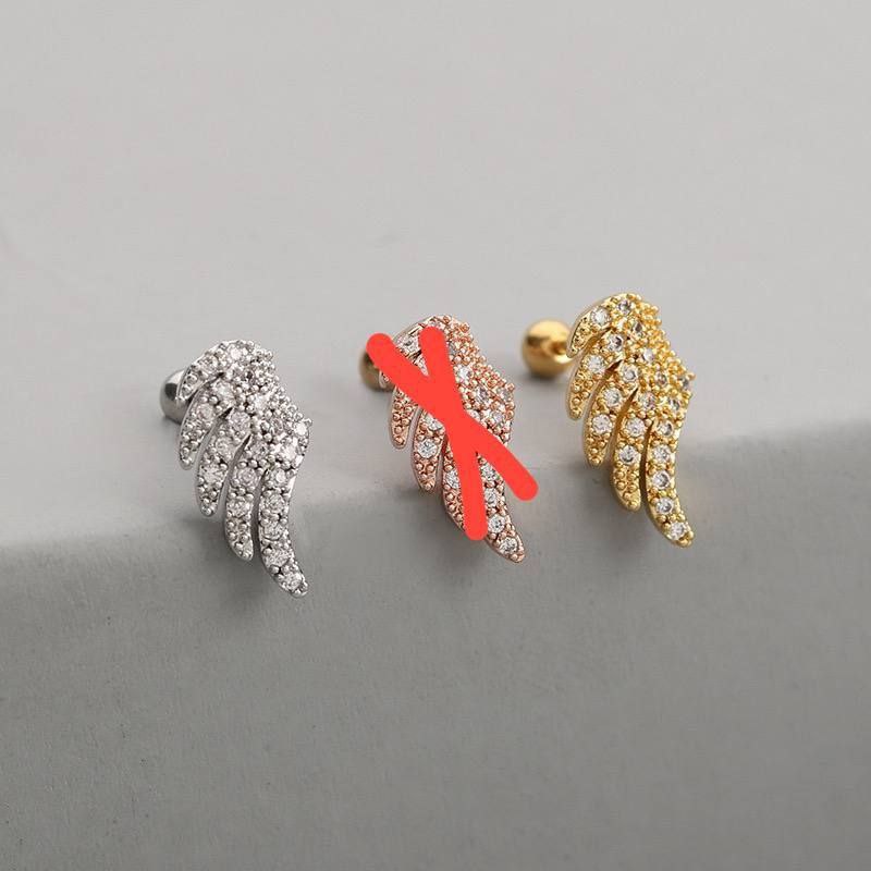 Bar Back Piercing – Pure 316 Stainless Steel with Zircon Stones S1