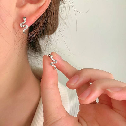 Bar Back Piercing – Pure 316 Stainless Steel with Zircon Stones S1