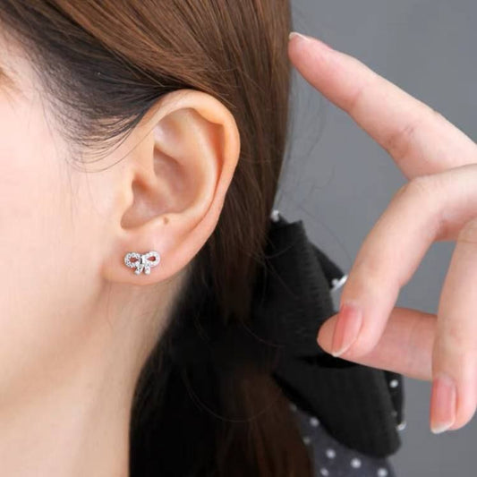 Bar Back Piercing – Pure 316 Stainless Steel with Zircon Stones S1