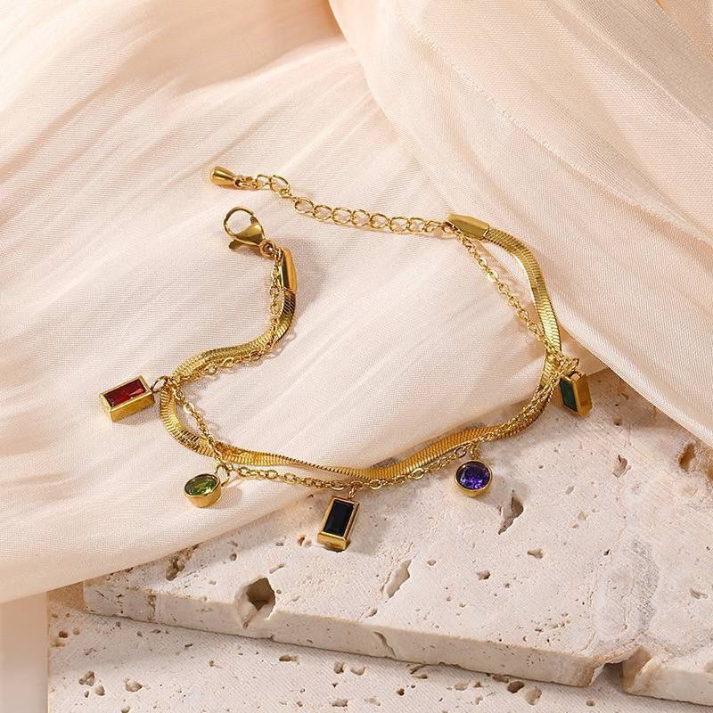 Double-Layer Bracelet – Pure 316 Stainless Steel S1