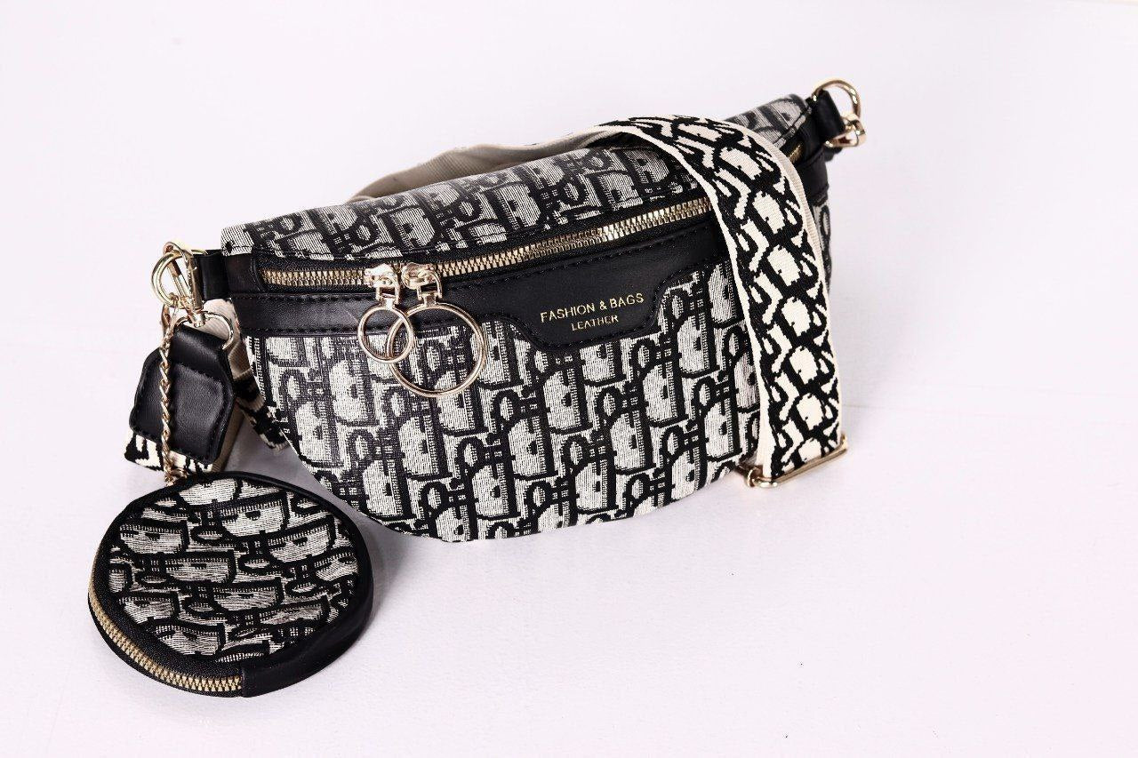 Medium Imported Leather Bag S1         Code : 1272