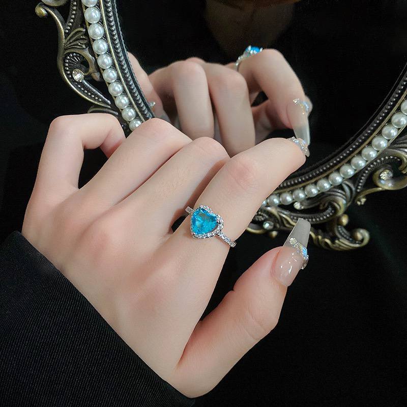 Pandora Zircona Ring – Chinese Gold Free Size Zircon Ring S1