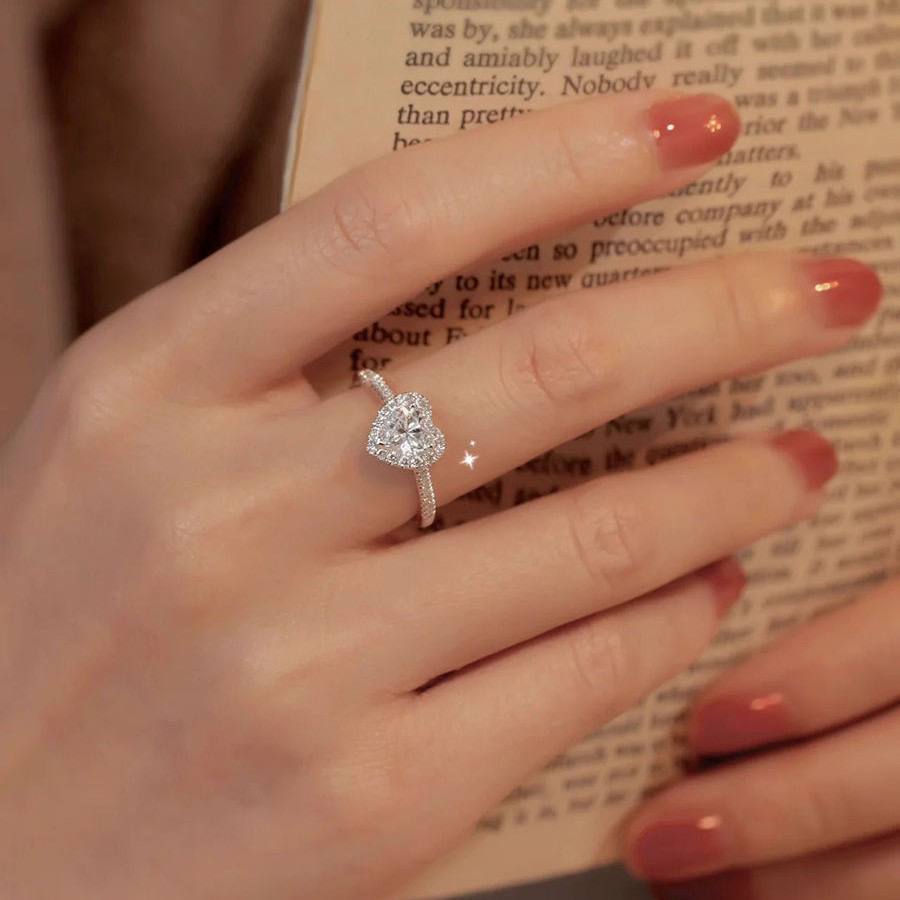 Pandora Zircona Ring – Chinese Gold Free Size Zircon Ring S1