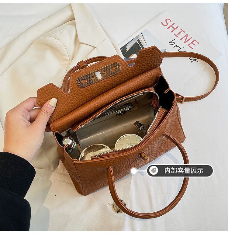 Hand & Crossbody Bag – Premium Soft Leather | Spacious Interior S1       Code : 1702