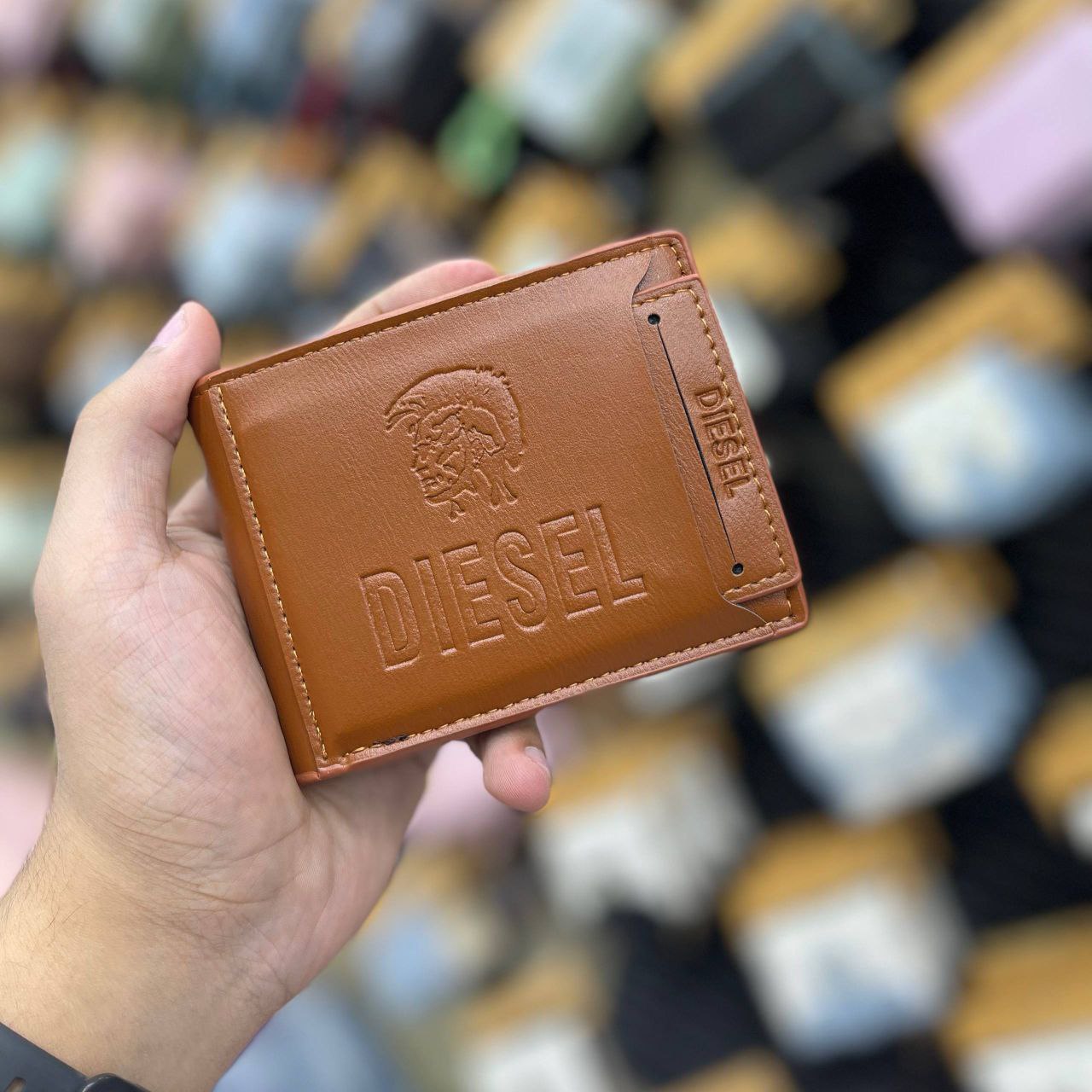 DIESEL Men’s Leather Wallet – Premium Quality S1