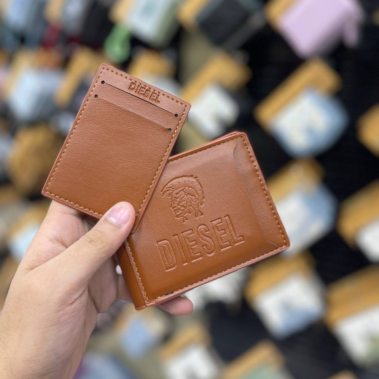 DIESEL Men’s Leather Wallet – Premium Quality S1