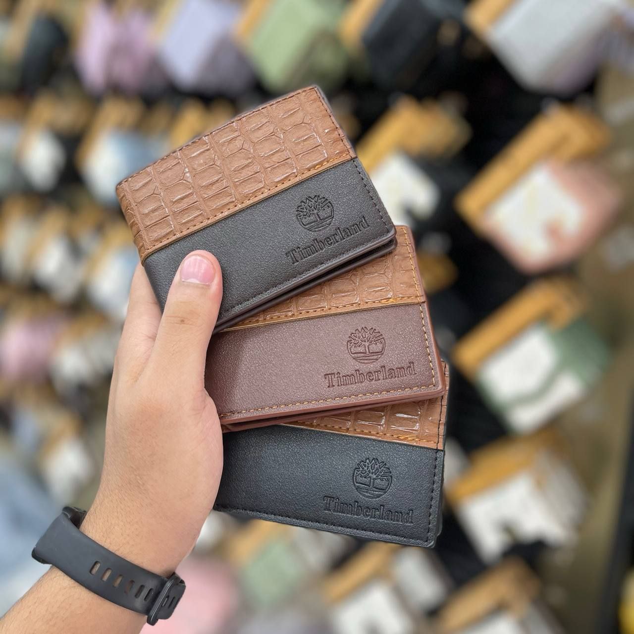 Timberland Men’s Leather Wallet – Premium Quality S1