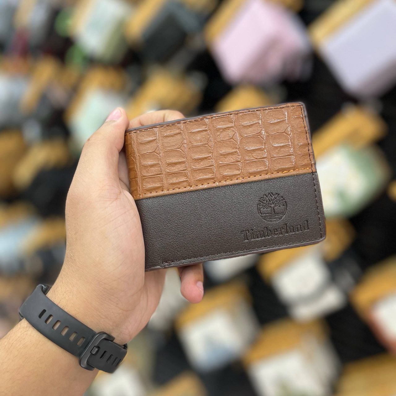 Timberland Men’s Leather Wallet – Premium Quality S1