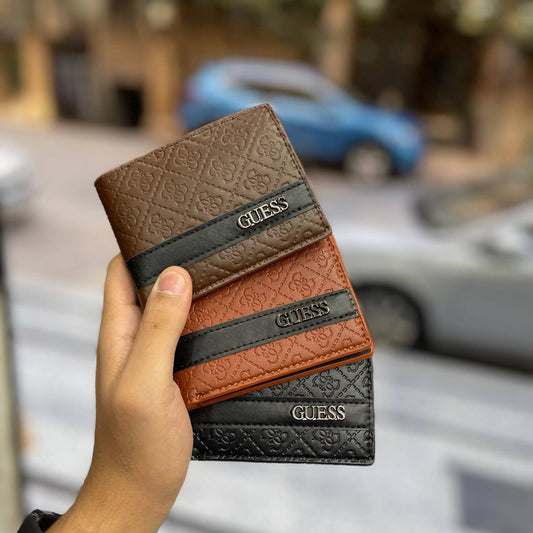 GUESS Men’s Leather Wallet – Premium Quality S1