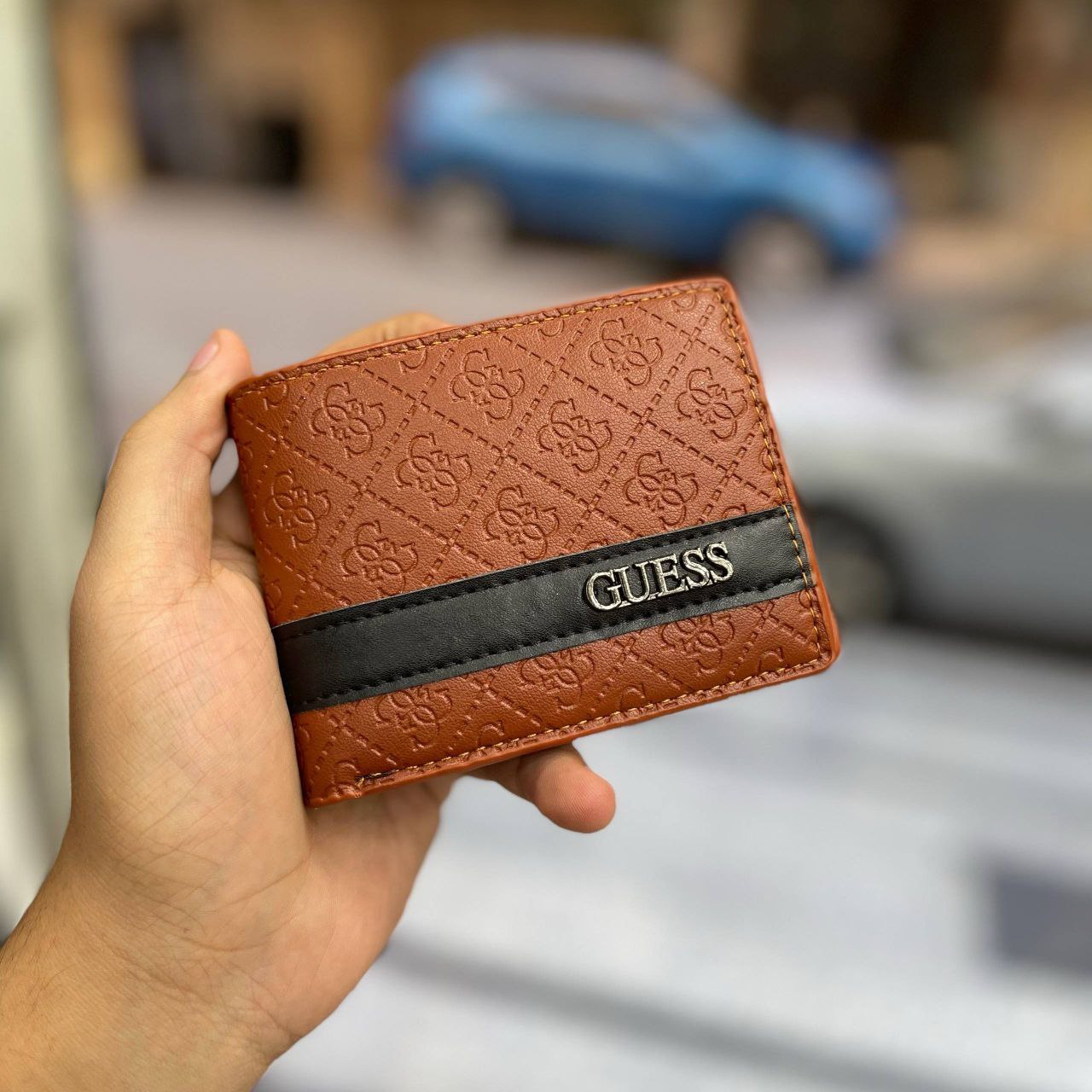 GUESS Men’s Leather Wallet – Premium Quality S1