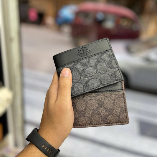 COACH Men’s Leather Wallet – Premium Quality S1
