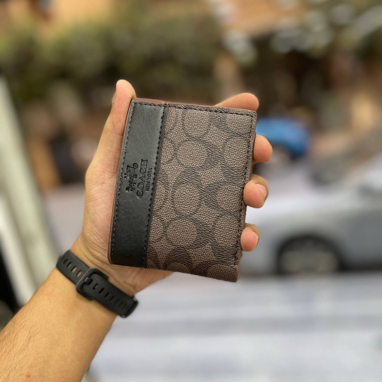 COACH Men’s Leather Wallet – Premium Quality S1