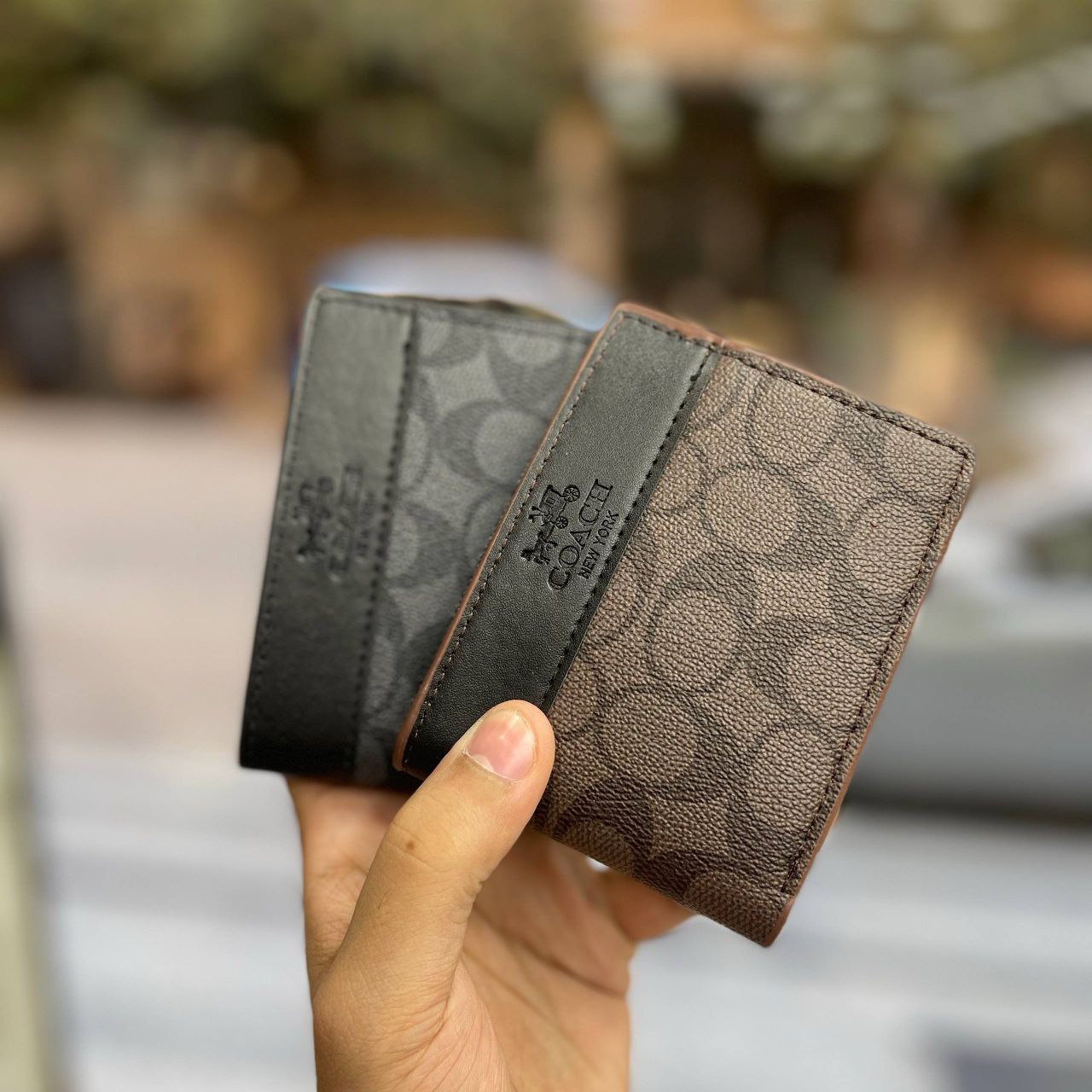 COACH Men’s Leather Wallet – Premium Quality S1