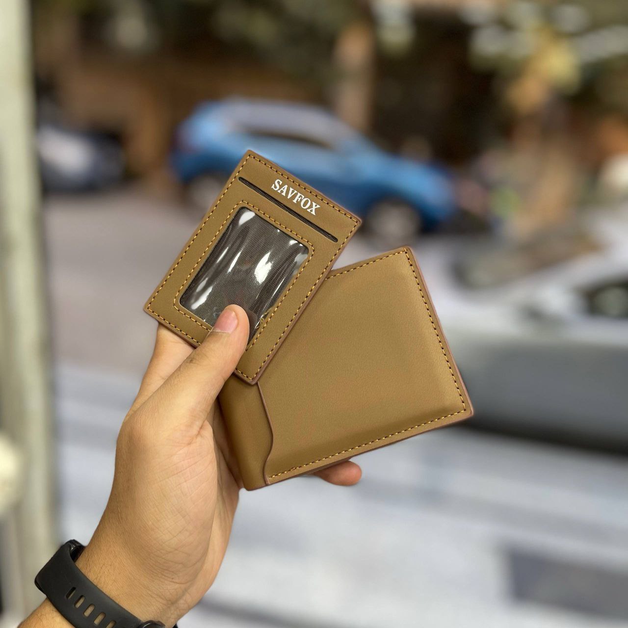 SAVFOX Men’s Leather Wallet – Premium Quality S1