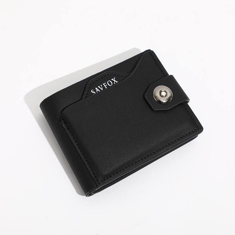 SAVFOX Men’s Leather Wallet – Premium Quality S1