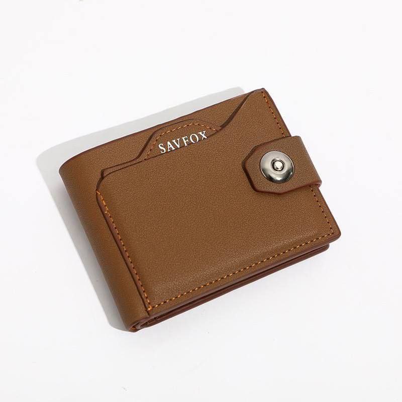 SAVFOX Men’s Leather Wallet – Premium Quality S1