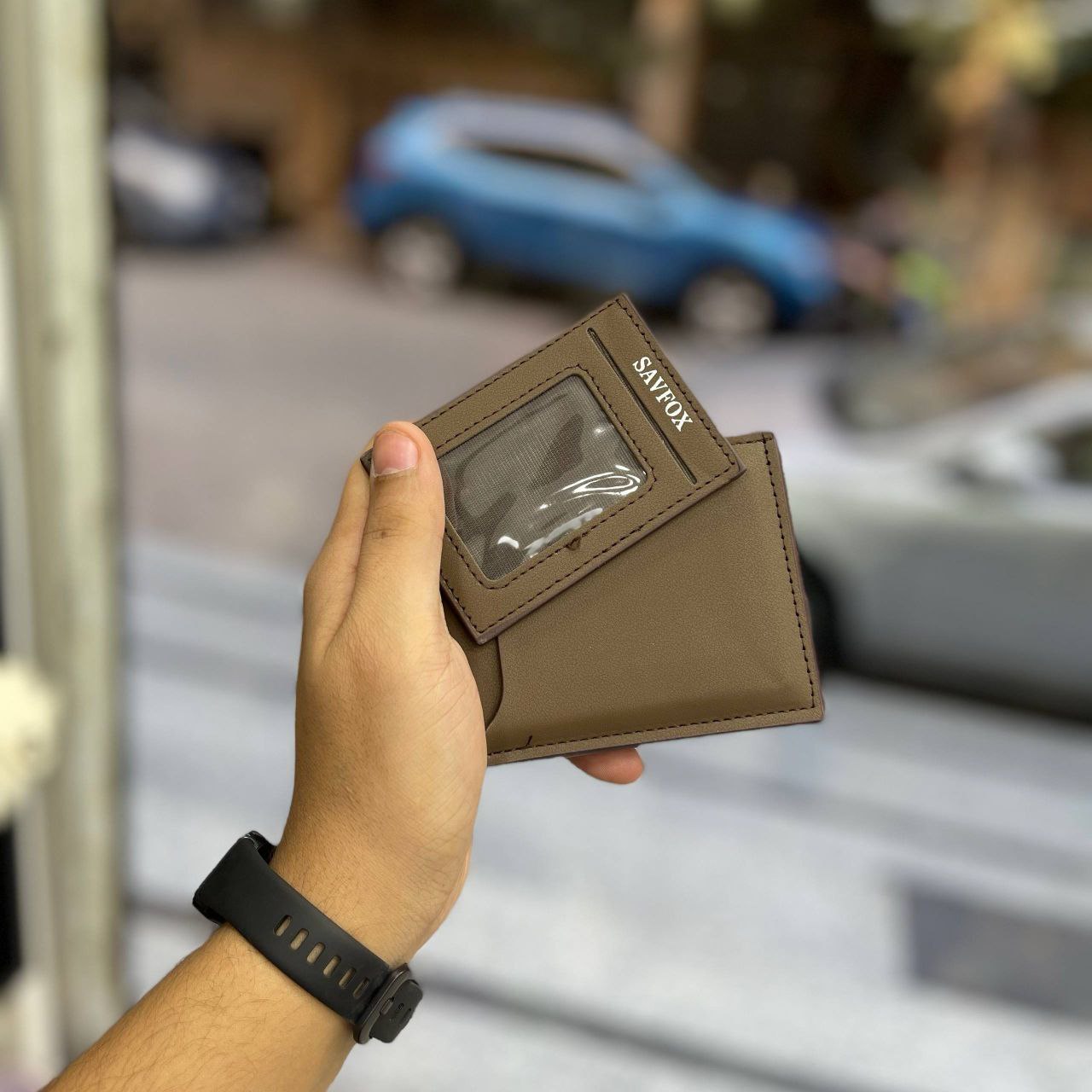 SAVFOX Men’s Leather Wallet – Premium Quality S1