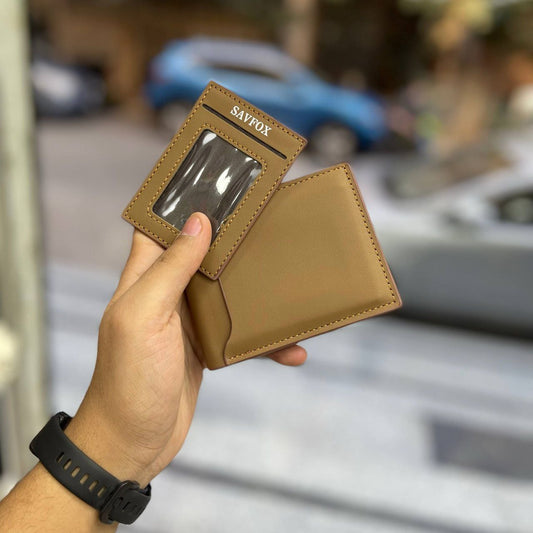 SAVFOX Men’s Leather Wallet – Premium Quality S1