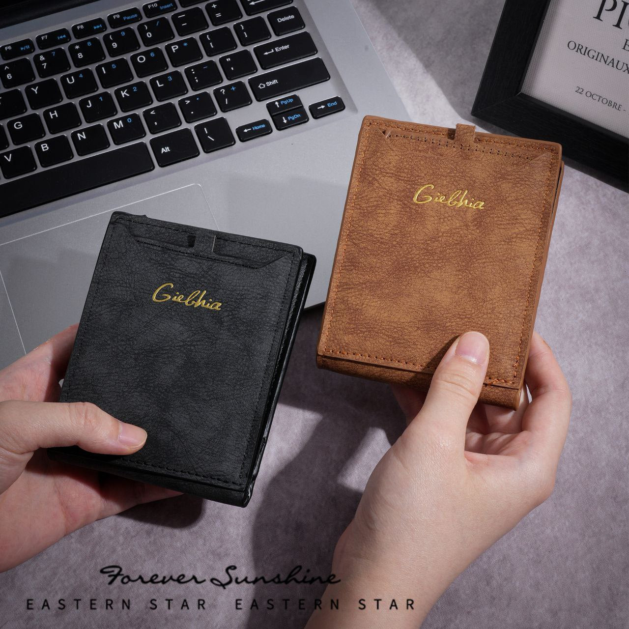 Compact Men’s Leather Wallet – Premium Quality & Smart Design S1