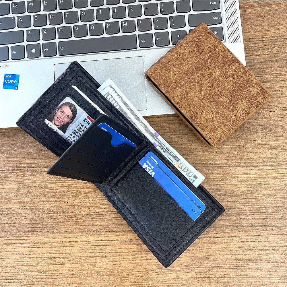 Compact Men’s Leather Wallet – Premium Quality & Smart Design S1