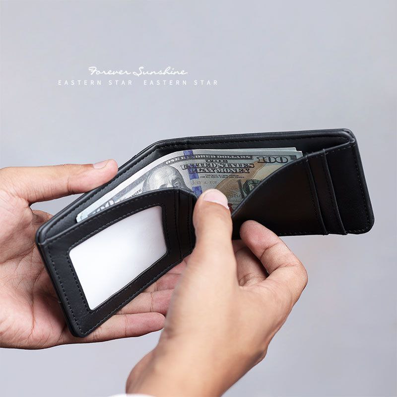 Compact Men’s Leather Wallet – Premium Quality & Smart Design S1