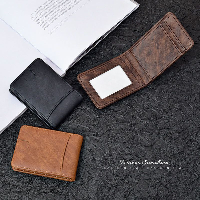 Compact Men’s Leather Wallet – Premium Quality & Smart Design S1