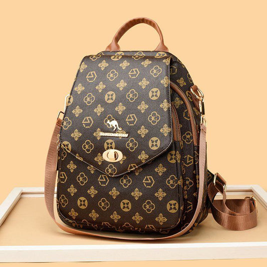 “Elite” Backpack & Shoulder Bag – Premium Leather S1  (Code: 1659)