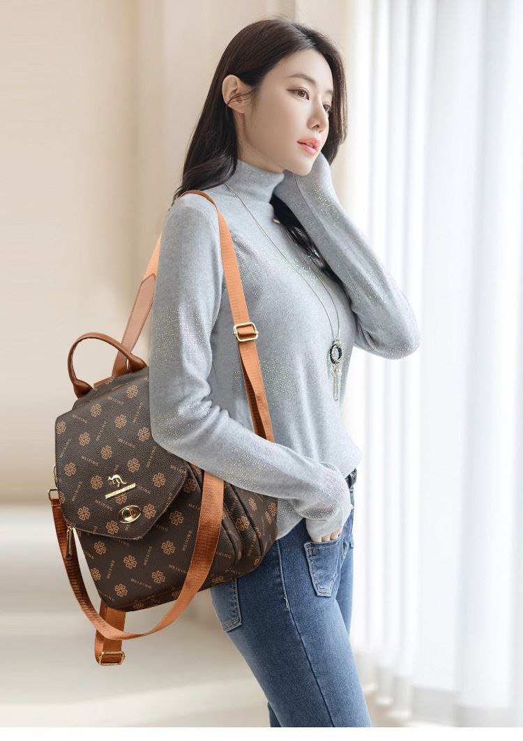 “Elite” Backpack & Shoulder Bag – Premium Leather S1  (Code: 1659)