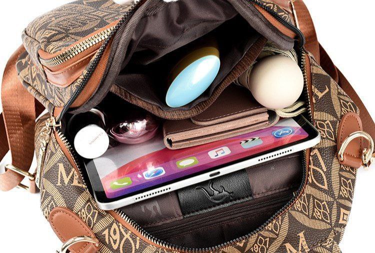 “Elite” Backpack & Shoulder Bag – Premium Leather S1  (Code: 1659)