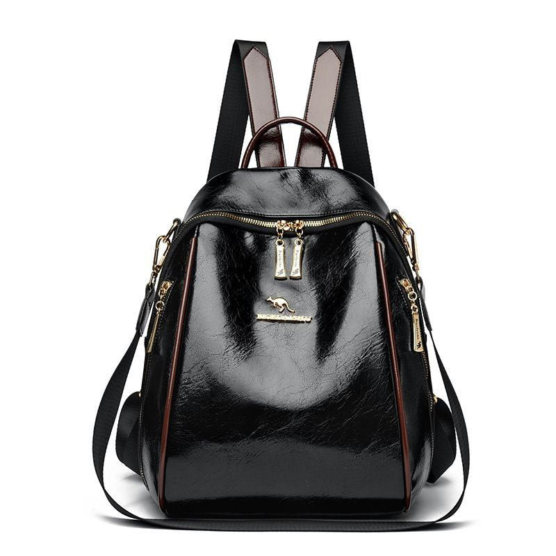 “Royal Chic” Backpack & Shoulder Bag – Premium Leather S1  (Code: 1721)