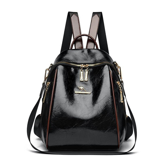 “Royal Chic” Backpack & Shoulder Bag – Premium Leather S1  (Code: 1721)