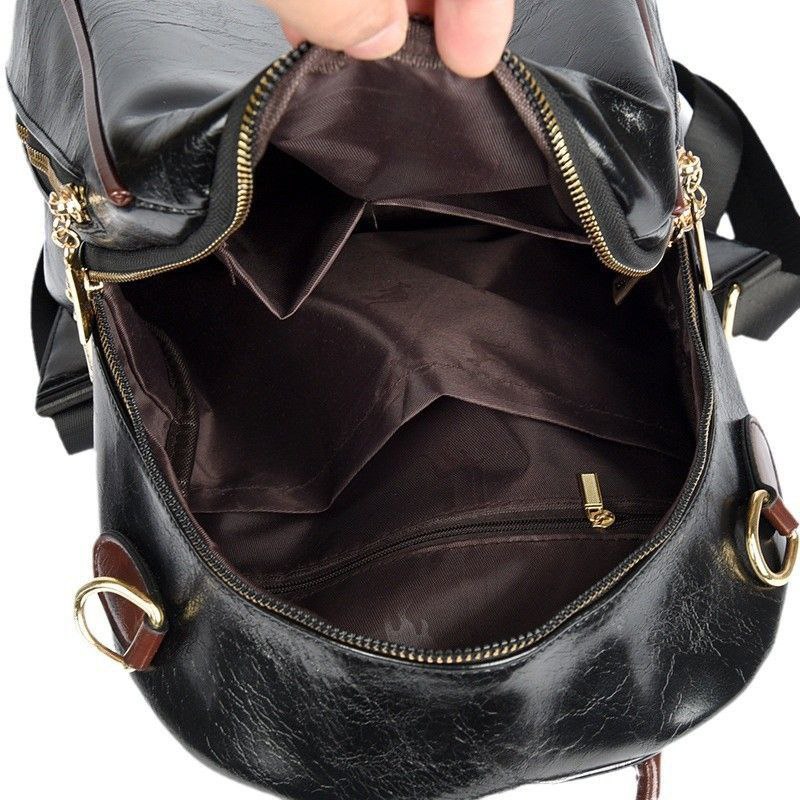 “Royal Chic” Backpack & Shoulder Bag – Premium Leather S1  (Code: 1721)