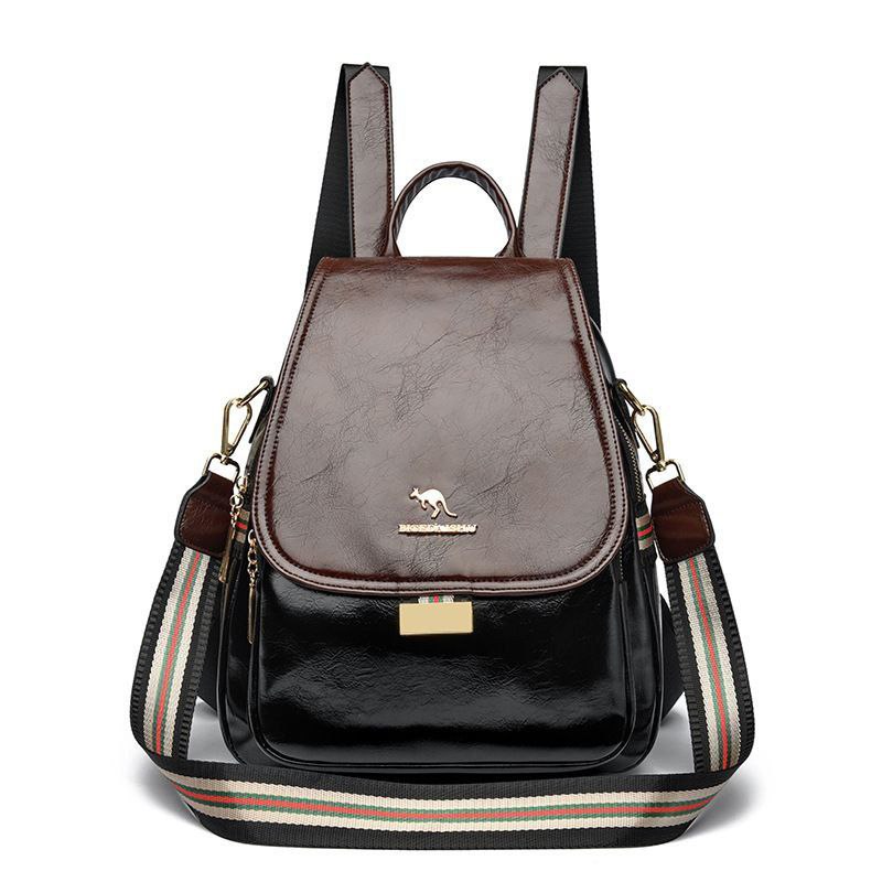 “Elegant Mood” Backpack & Shoulder Bag – Premium Leather  S1 (Code: 1719)