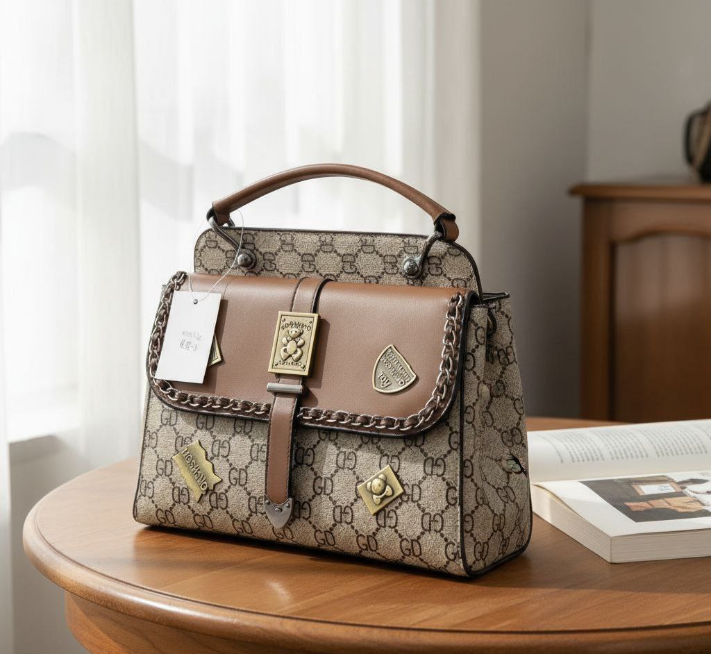 “Two Moods” Reversible Cross Bag – Elegant Design S1  (Code: 1513)