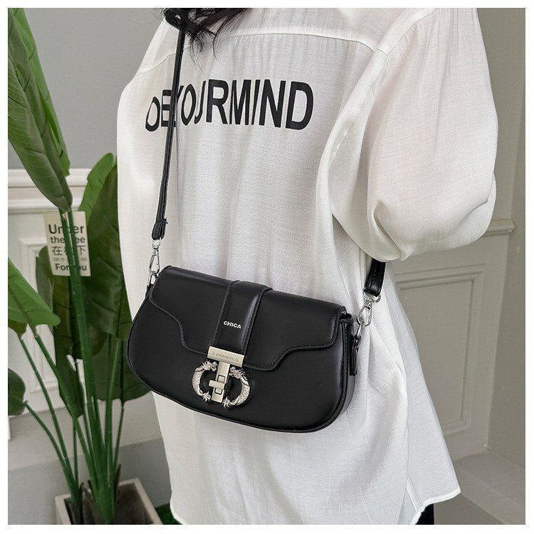 “Elegant Cross” Imported Bag – Premium Leather S1  (Code: 1610)