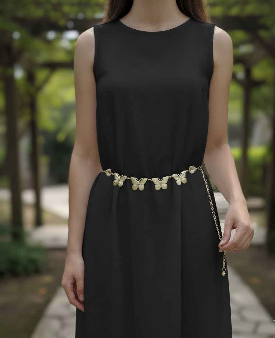 Premium Metal Belt – Colorfast & Elegant S1  (Code: HTR1)