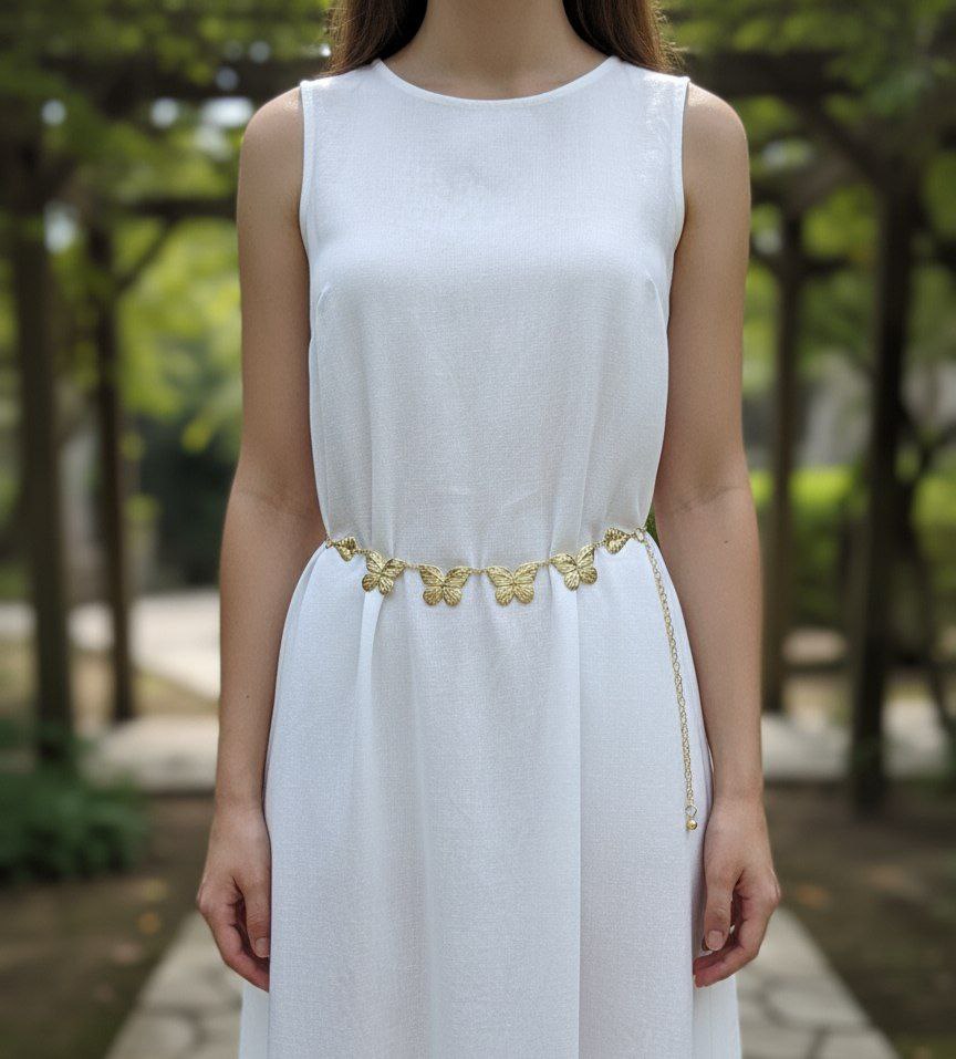 Premium Metal Belt – Colorfast & Elegant S1  (Code: HTR1)