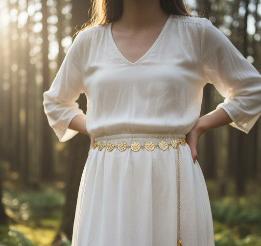 Premium Metal Belt – Colorfast & Elegant S1  (Code: HTR1)