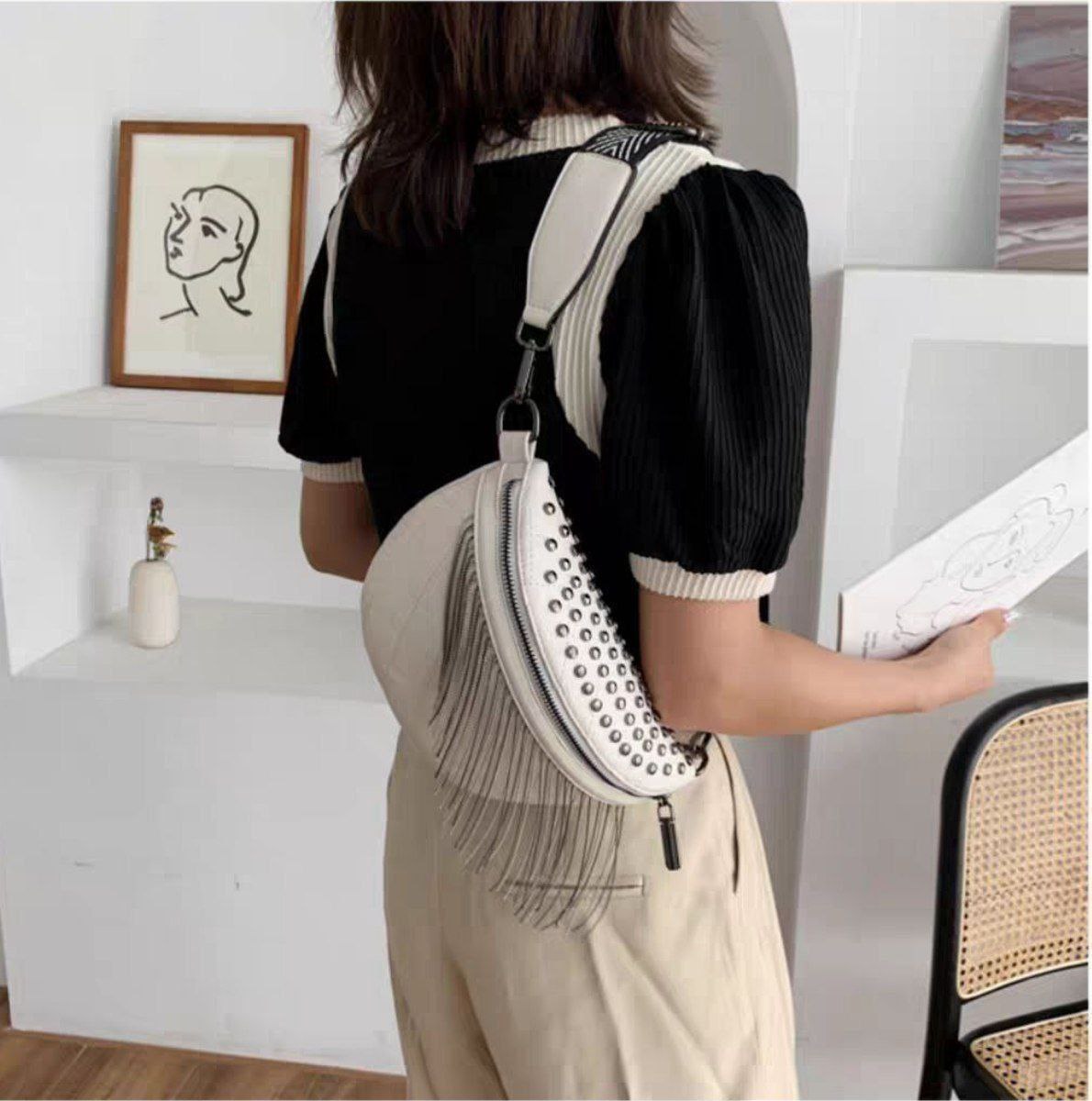 Mini Imported Leather Crossbody Bag S1 – Model  code  S265