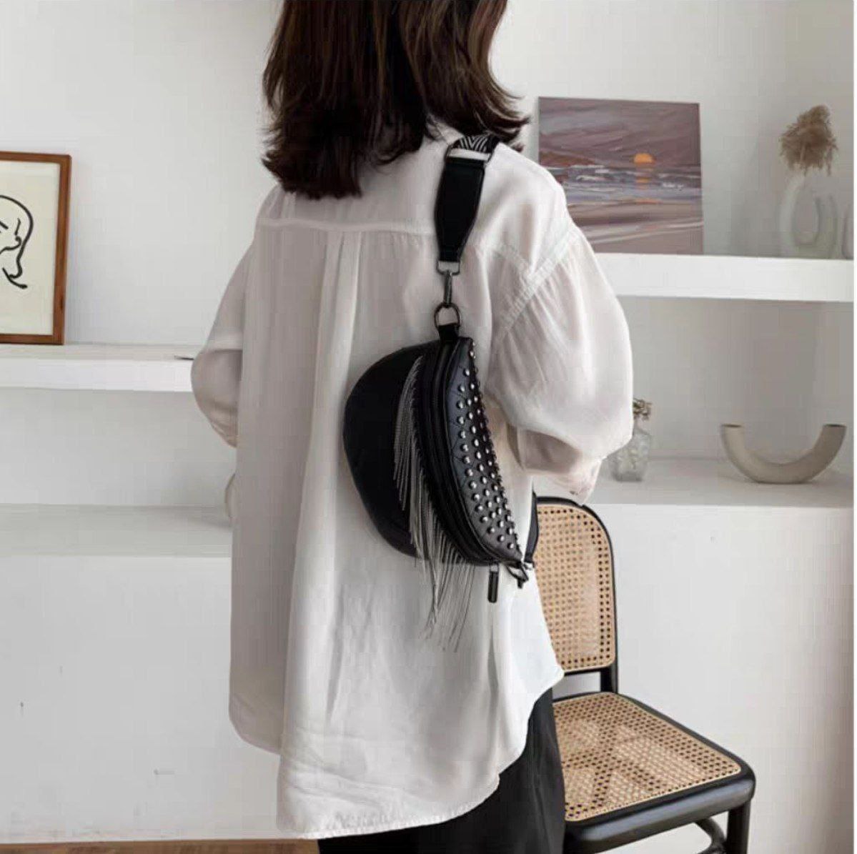 Mini Imported Leather Crossbody Bag S1 – Model  code  S265