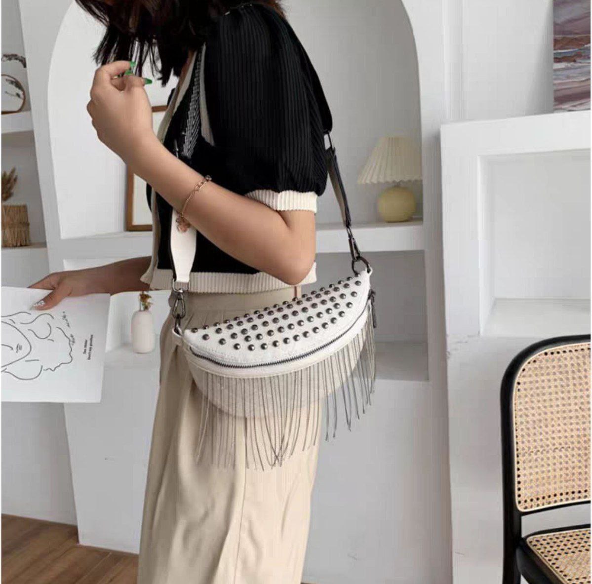 Mini Imported Leather Crossbody Bag S1 – Model  code  S265